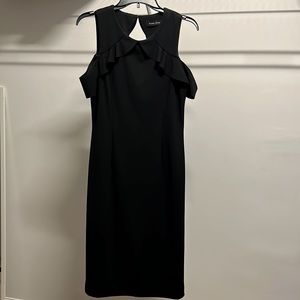 Ivanka Trump black cocktail dress.